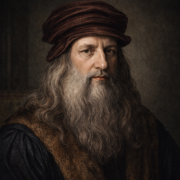 Portrait of Leonardo da Vinci